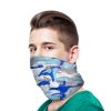 6Pcs Summer Neck Gaiter UV Sunscreen Protection Face Mask Scarf Breathable Cooling Shield Coverings For Cycling Hiking Fishing Running Motorcycle