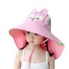 Girls Sun Hat Baby Beach Hats Boys UPF 50+ Kids Summer Protection Cap