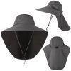 New Outdoor Bucket Hat Men's And Women's Summer Sunscreen Quick-drying Hat UV Protection Sunshade Breathable Fishing Hat Mountaineering Hat