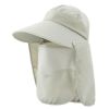 Outdoor Sun Protection Fishing Hat With Neck Shield For Beach Sports Cycling