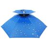 Women Men Folding Sun Rain Cap for Fishing Camping Hiking